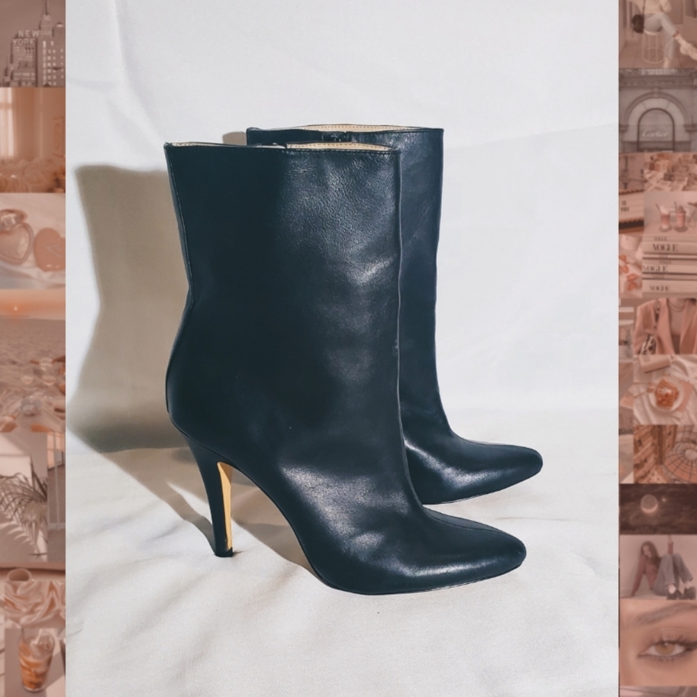 Black Heel Booties